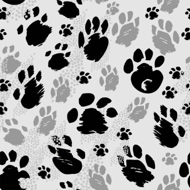 Farklı boyutlarda hayvanlar izleri