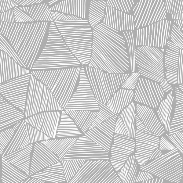 Strokes formed structure of triangles