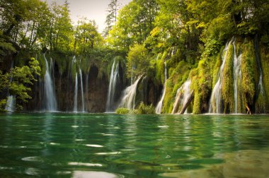 Plitvice Gölleri, Hırvatistan.