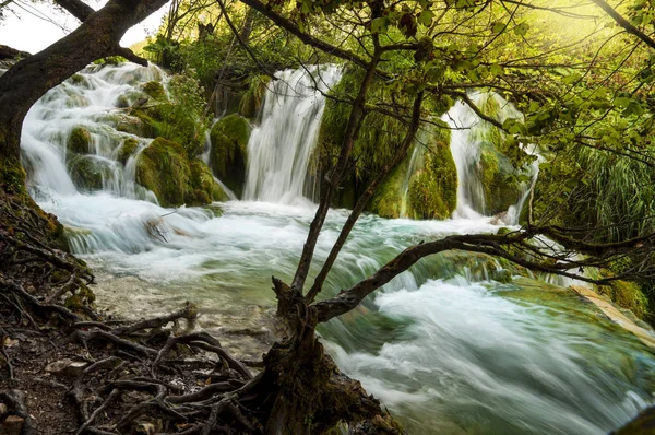 Plitvice Lakes, Croatia. — Stock Photo, Image