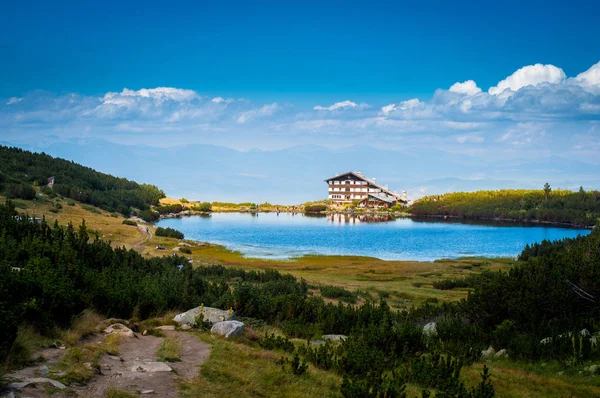 Bezbog kunyhóban, a Bansko bolgár — Stock Fotó