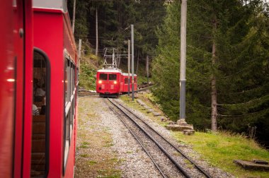 Montenvers içinde tren