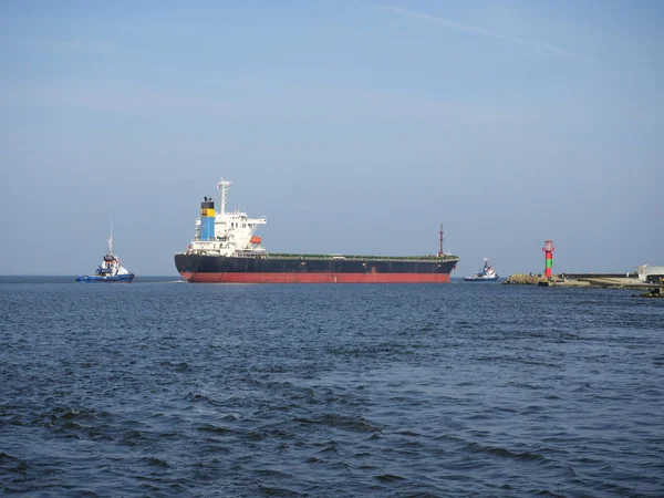 Big ship bulk carrier — Stock Photo, Image