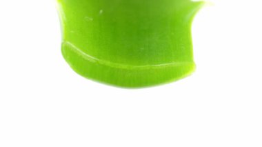 Damlama aloe yaprak