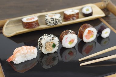 iştah açıcı bölümü sushi