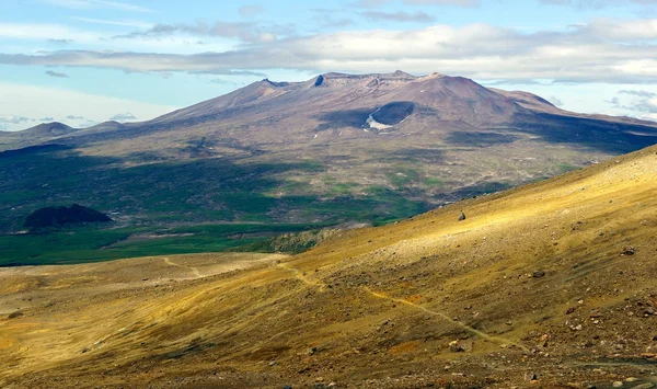 Vulkanen van Kamtsjatka. Ridge Gorely. — Stockfoto