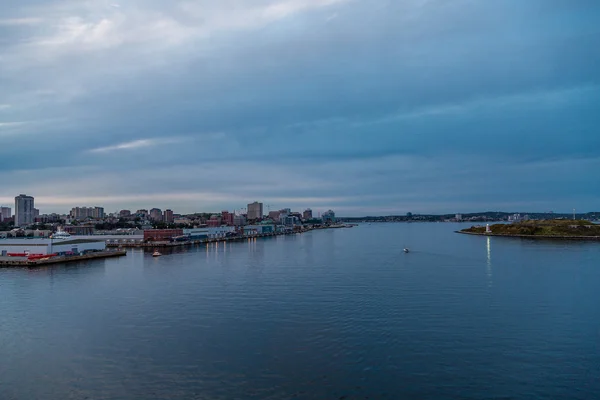 Halifax Harbor After Dusk — Stock Photo, Image