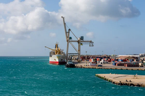 Operación de carga de Aruba — Foto de Stock