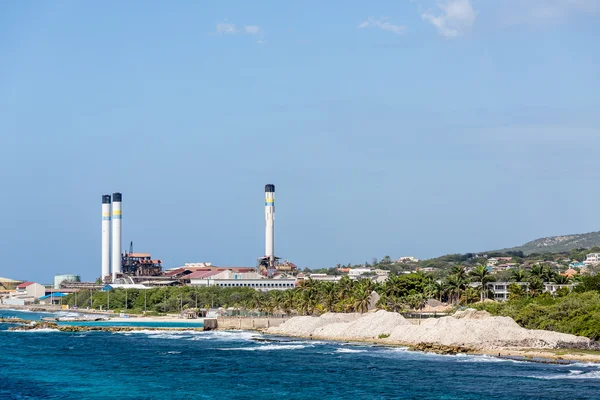 Curacao olie-industrie — Stockfoto