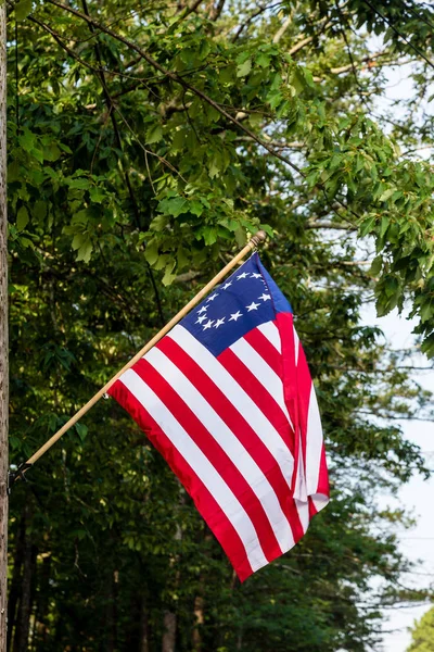 Vroege Amerikaanse vlag — Stockfoto