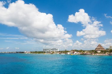 Güzel sahil Cozumel