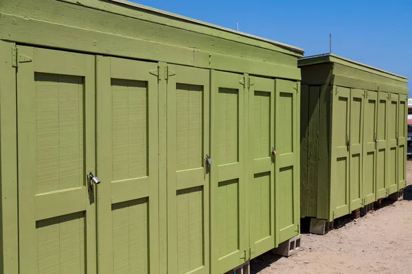 Green Beach skåp — Stockfoto