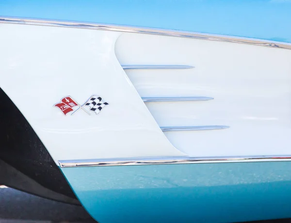 Velho logotipo Corvette — Fotografia de Stock