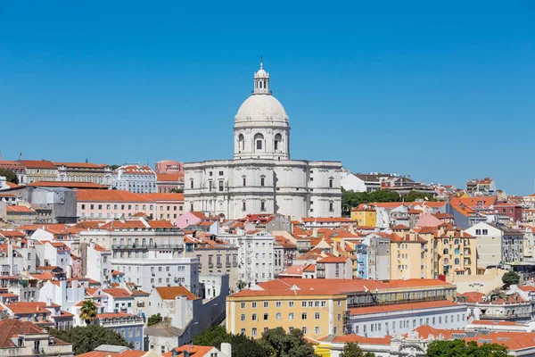 Kupol av gotiska kyrkan i Lissabon — Stockfoto