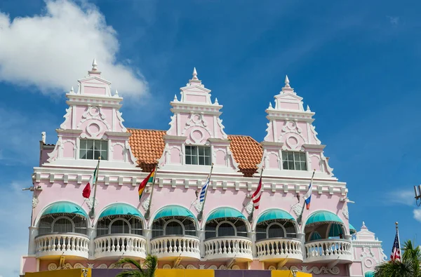 Pain d'épice rose Architecture à Aruba — Photo