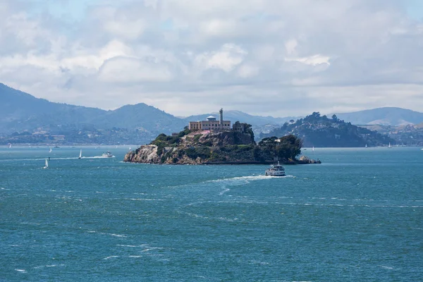 Prisión de Alcatraz en la Isla — Foto de Stock