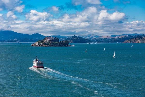 Ferry hacia Alcatraz — Foto de Stock