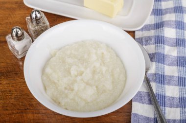 Beyaz Mısır ezmesi kase