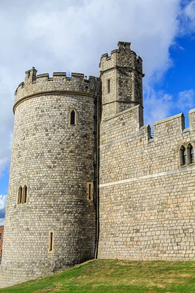 Windsor Castle mazgallı kulede — Stok fotoğraf