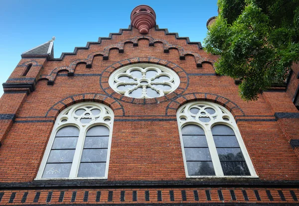 Windows na Starym Presbyterian Church — Zdjęcie stockowe