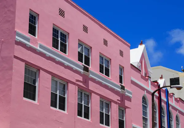 バミューダ島のピンクの漆喰 — ストック写真