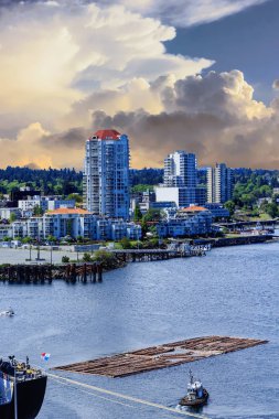 Nanaimo gün batımında