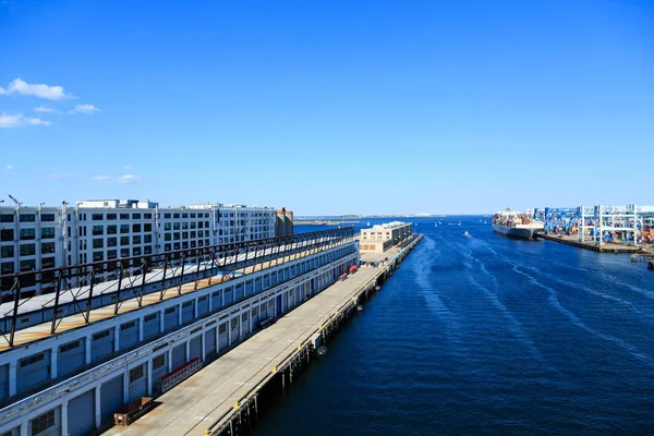 Canal Boston Cruise Harbor — Fotografia de Stock