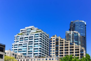 Seattle teraslı modern binalar