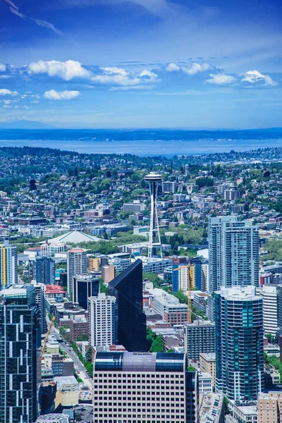 Kuzey Seattle mimarisi — Stok fotoğraf