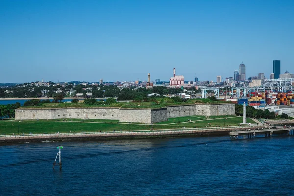 Fort Independence en Boston — Foto de Stock