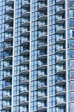 Balkon ve perdeler Miami Highrise Hotel