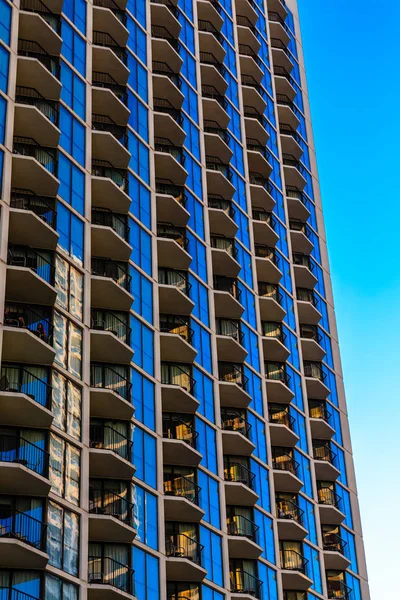 Balconies and Hotel Windows — Stock Photo, Image