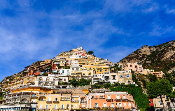 Positano from Beach — Stock Photo, Image