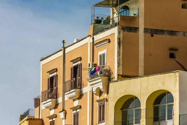 Stucco Apartments in Positano — Stock Photo, Image