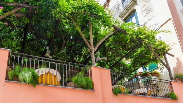 Giardino Terrazza Ristorante — Foto Stock