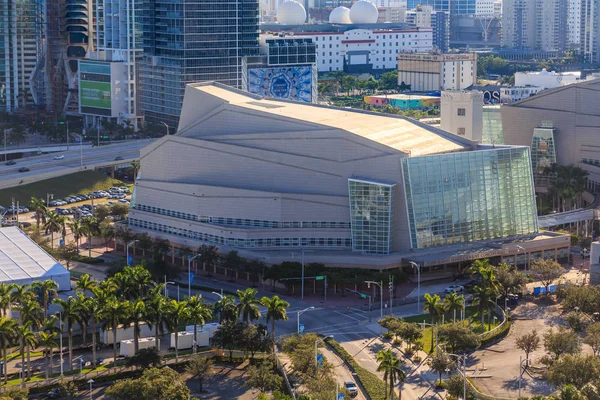 Sala de conciertos en Miami Imágenes de stock libres de derechos