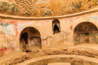 Hamamlar Pompeii içinde ayrıntıları