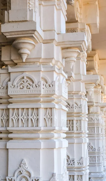 Kolumna Szczegóły w Hindu Temple — Zdjęcie stockowe