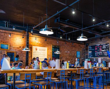 Farmburger Restoranının İçi