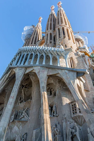 Marny Carvings on Sagrada Familia — Stock Photo, Image