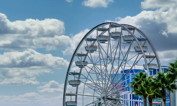 Long Beach Ferris Rueda — Foto de Stock