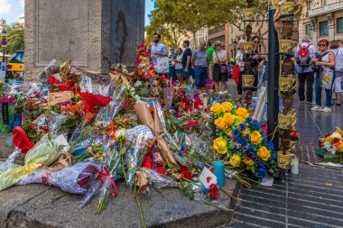 Barcelona La Rambla Anıtı