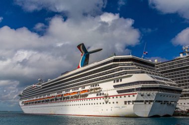 Nassau Bahamalar 'daki Karnaval Gemisi