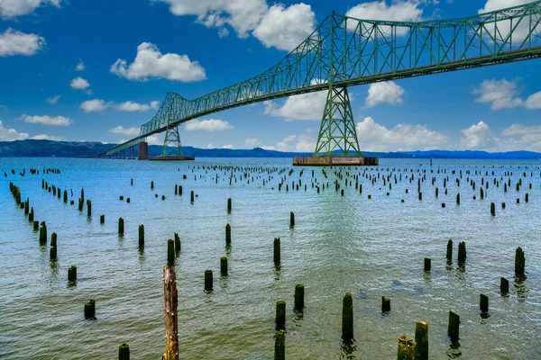 Орегонский мост Астории — стоковое фото