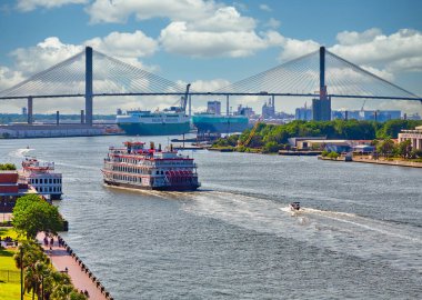 River Boats on the Savannah River