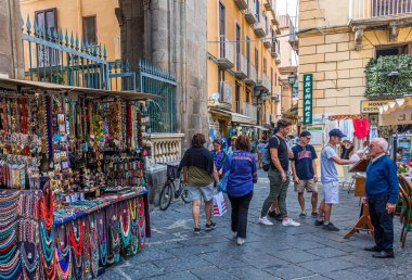 Sorrento 'daki Alışveriş Bölgesi