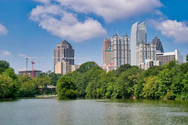 Atlanta voorbij het meer — Stockfoto