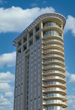 Curved Condos with Balconies