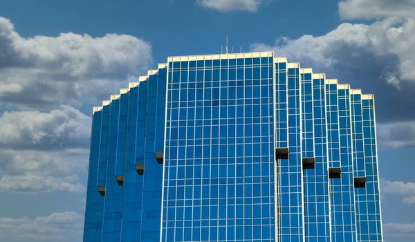 Blue Glass on Angles — Stock Photo, Image