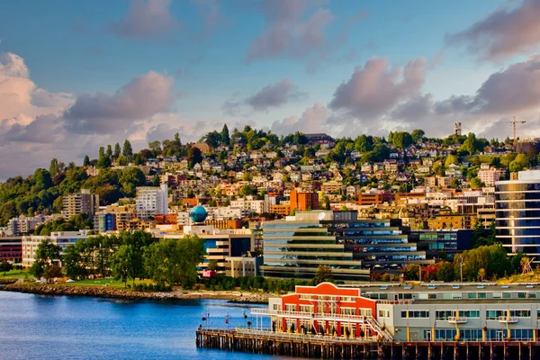 Queen Anne Hill in Seattle — Stock Photo, Image